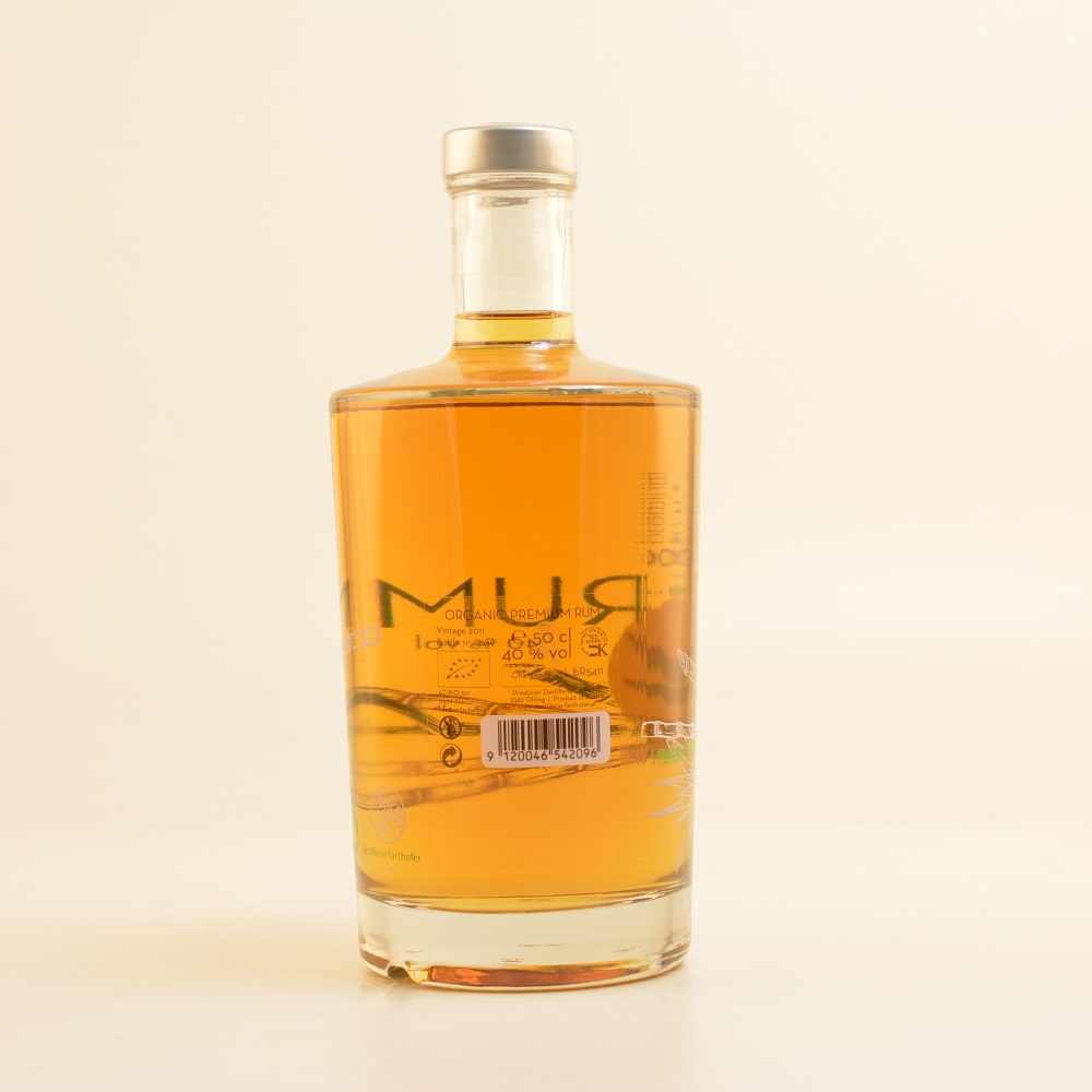 O Rum Organic Premium Gold 0,5l 40%