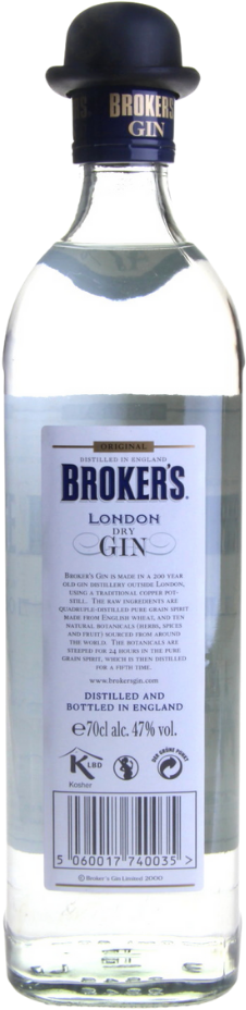 Brokers Premium Gin 47% 0,7l