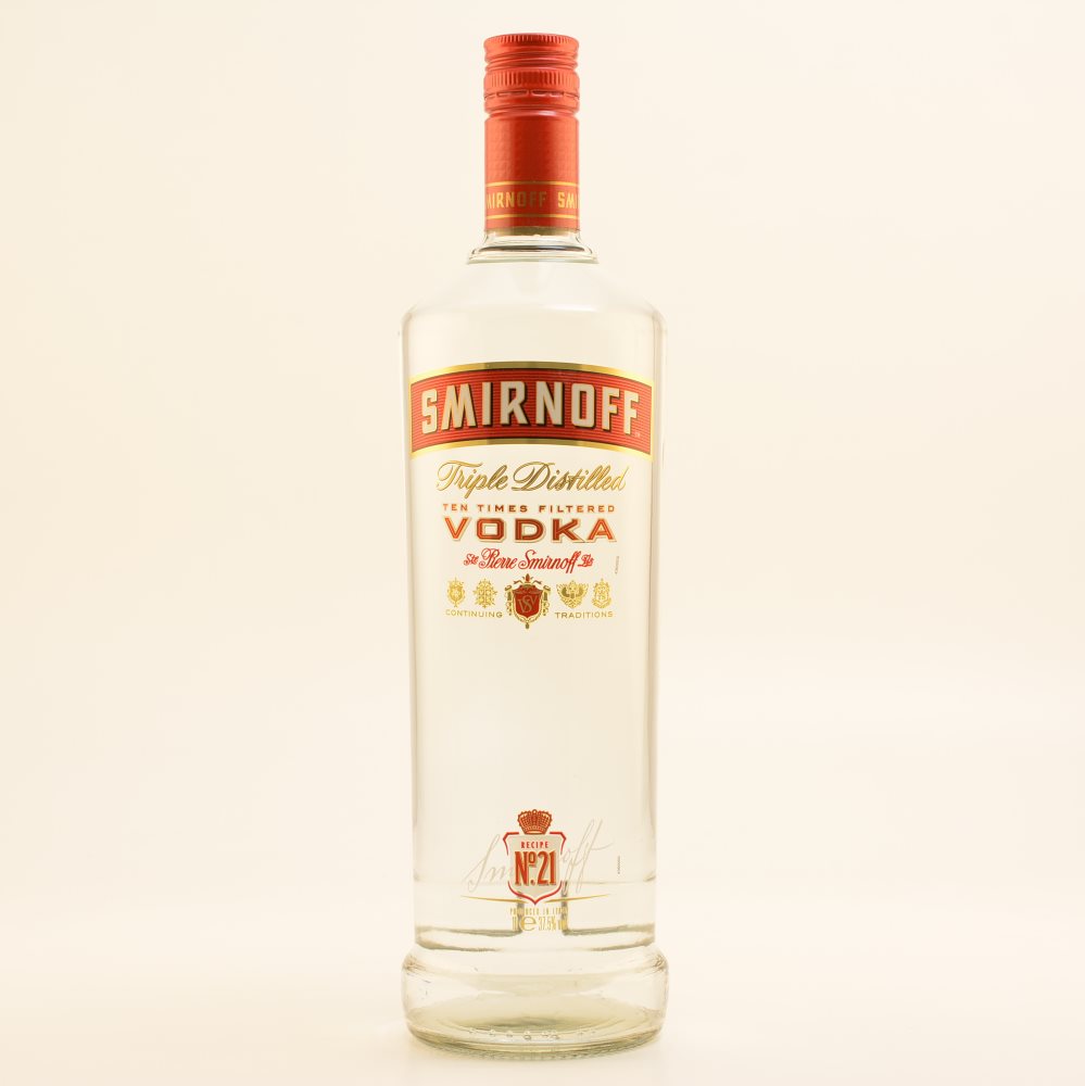 Smirnoff Red Label Vodka 37,5% 1,0l