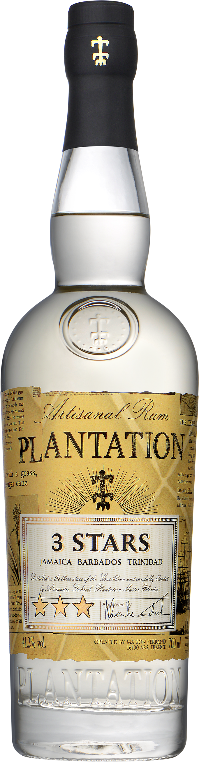 Plantation Rum 3 Stars 41,2% 0,7l
