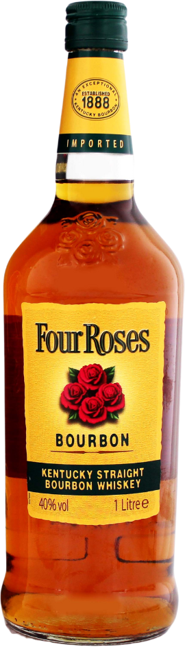 Four Roses Kentucky Straight Bourbon Whiskey 40% 1,0l