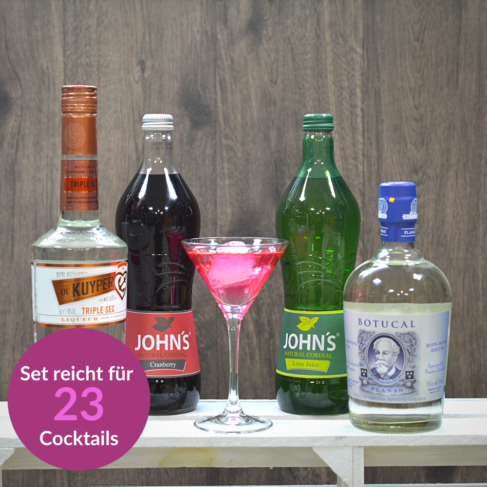 Rum Cocktail:Cosmopolitan Set