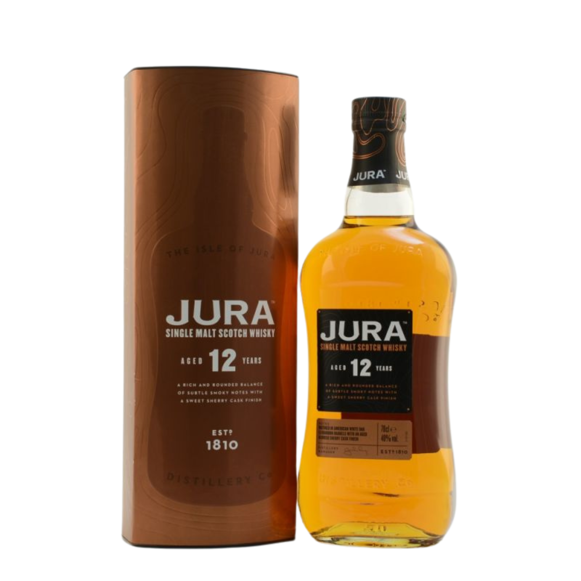 Isle of Jura 12 Jahre Single Malt Scotch Whisky 40% 0,7l