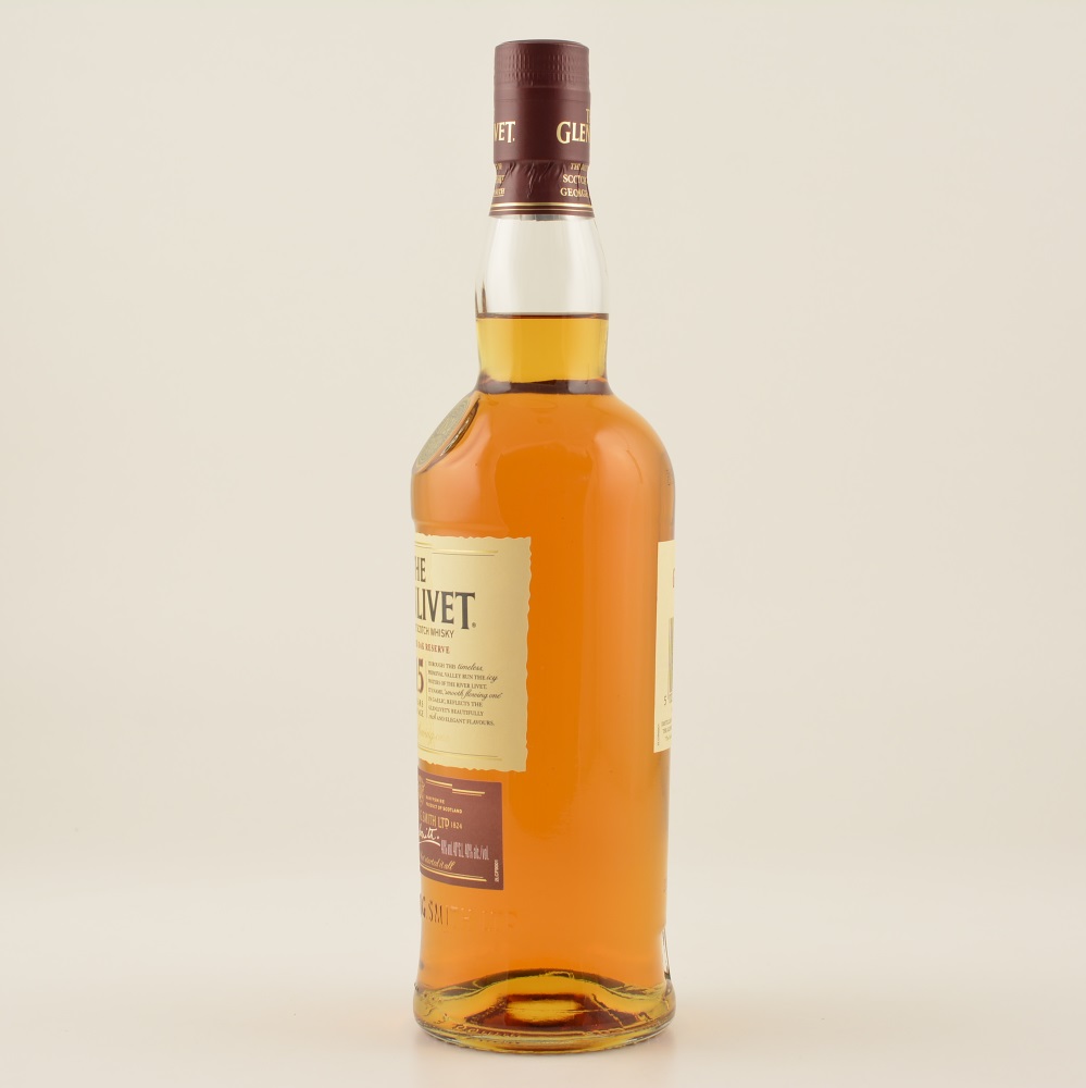 Glenlivet 15 Jahre French Oak Speyside Whisky 40% 0,7l