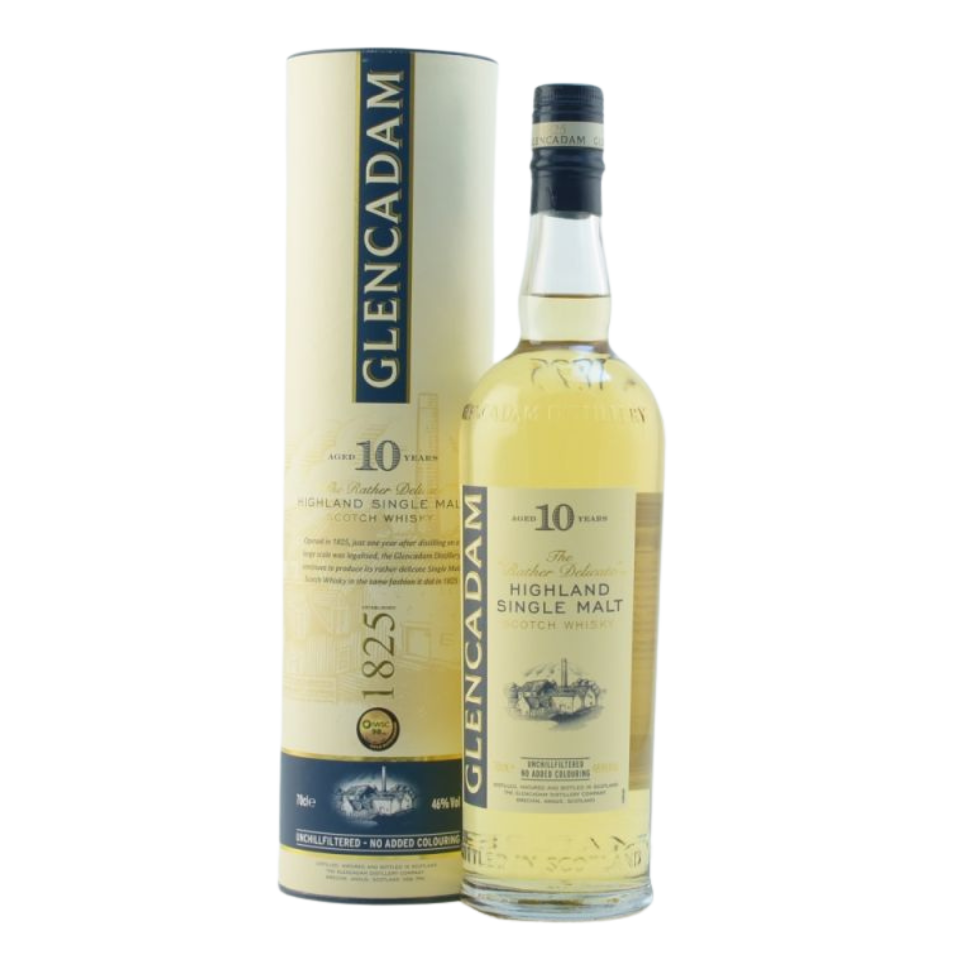 Glencadam 10 Jahre Highland Single Malt Whisky 46% 0,7l