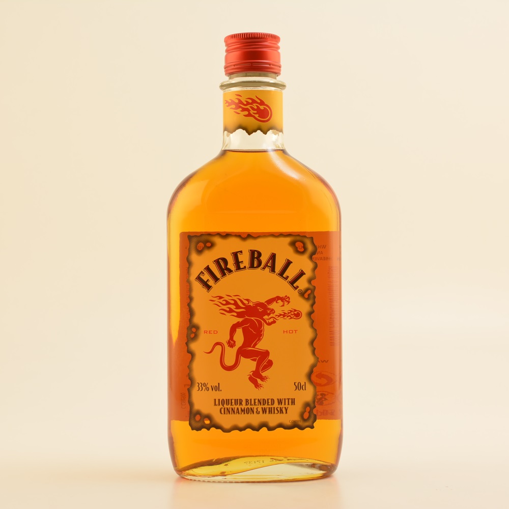 Fireball Whisky Zimt Likör 33% 0,5l