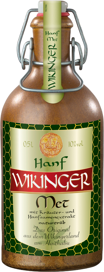 Hanf Wikinger Met (Tonkrug) 10% 0,5l