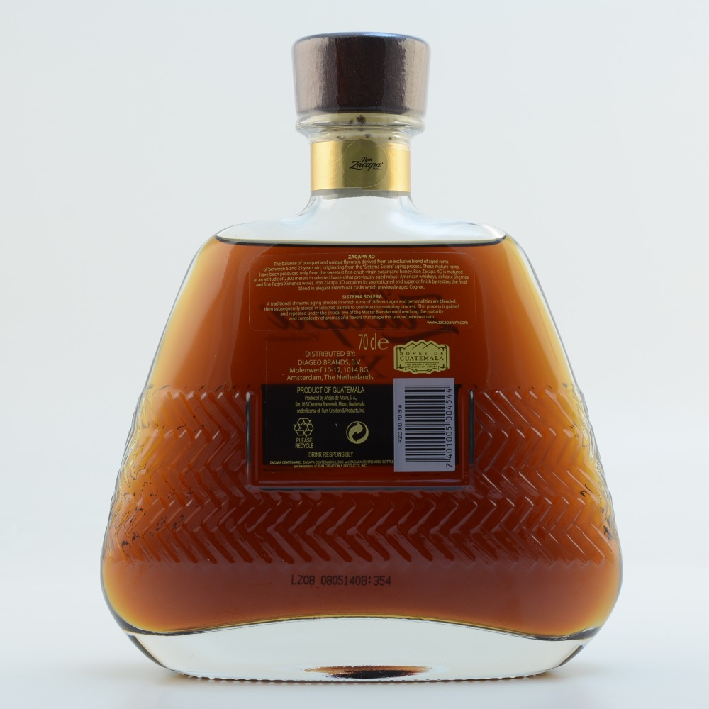 Ron Zacapa XO Rum 40% 0,7l