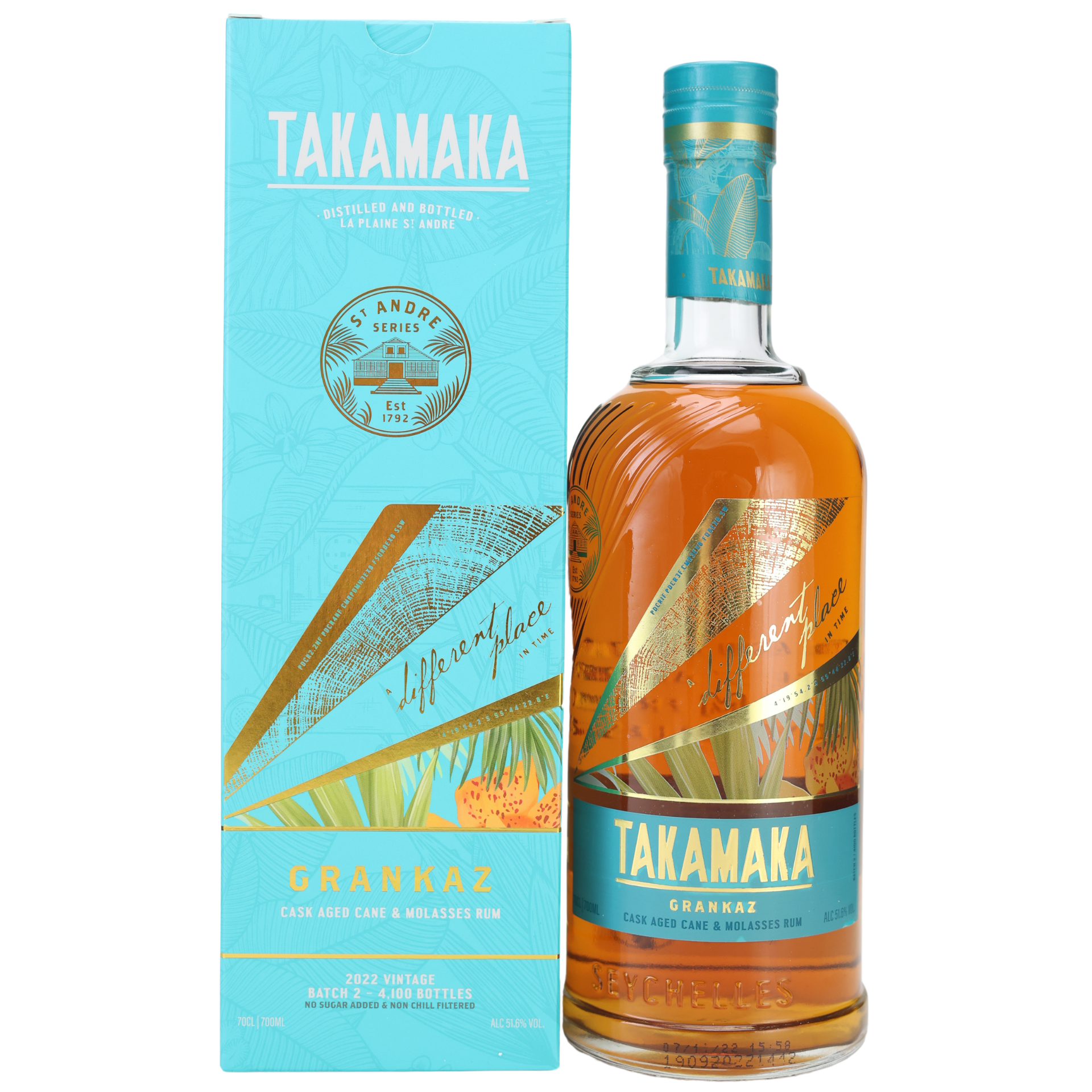 Takamaka St Andre Grankaz Rum 51,6% 0,7l