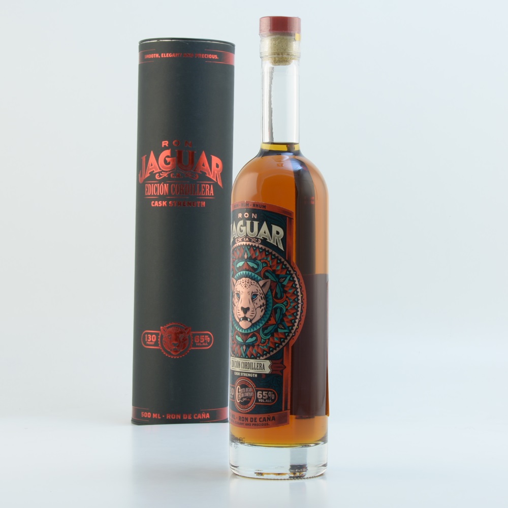 Ron Jaguar Edicion Cordillera Cask Strength Rum 65% 0,5l