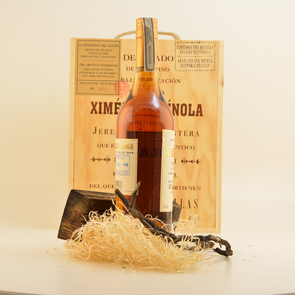 Ximenez-Spinola Brandy Criaderas Diez Mill Botellas PX Chestnust Experience 40% 0,7l