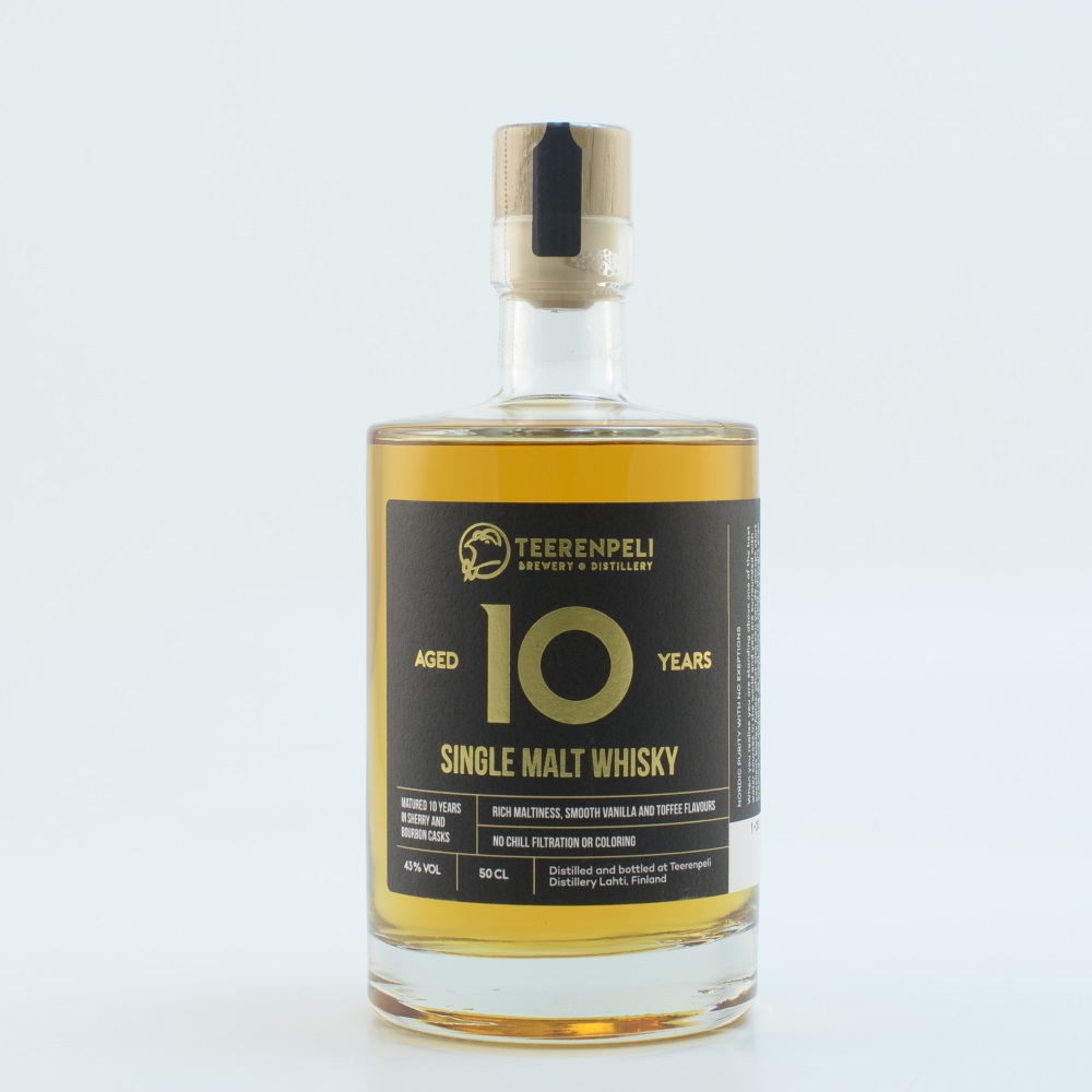 Teerenpeli 10 Jahre Single Malt Whisky 43% 0,5l