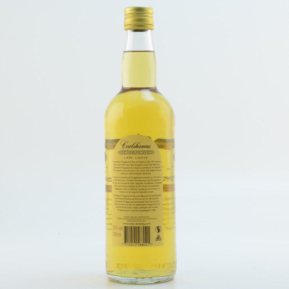 Carlshamns Flaggpunsch (Rum-Basis) 26% 0,5l