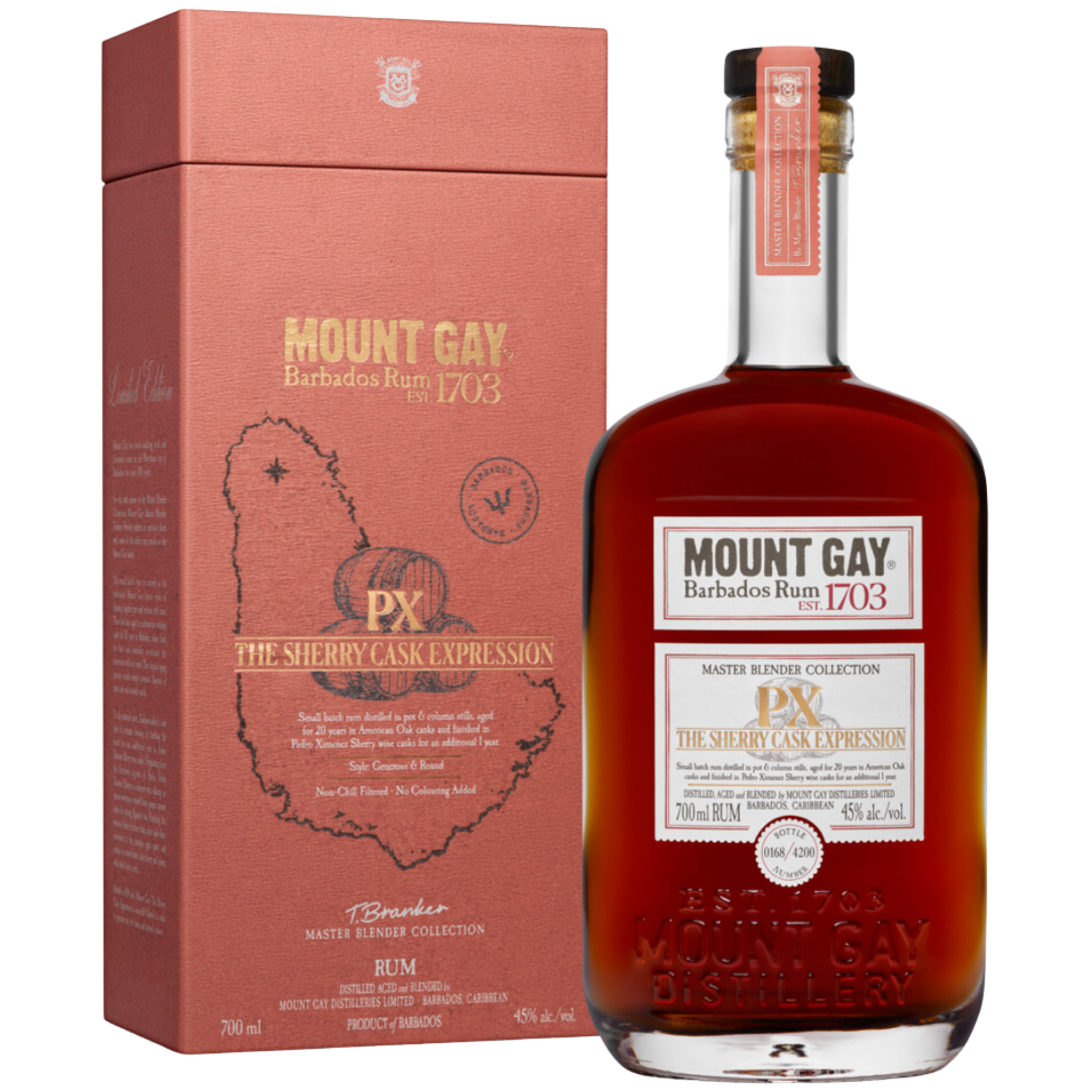 Mount Gay Rum Sherry Cask 45% 0,7l