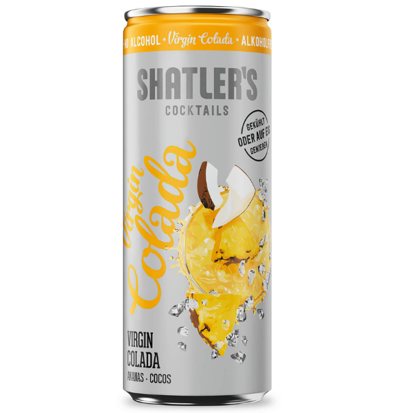 Shatlers Virgin Colada Cocktail 0,25l (Alkoholfrei)