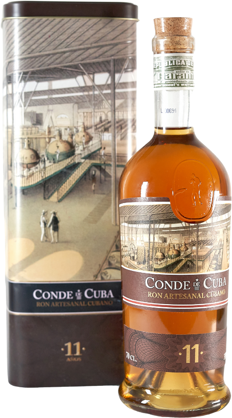 Conde de Cuba 11 Anos Rum 38% 0,7l