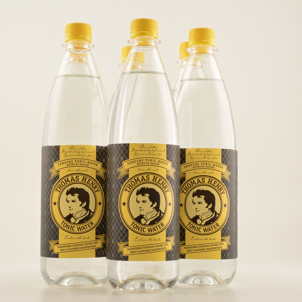 Thomas Henry Tonic Water 6x1 Liter Pet Flasche (kein Alkohol)