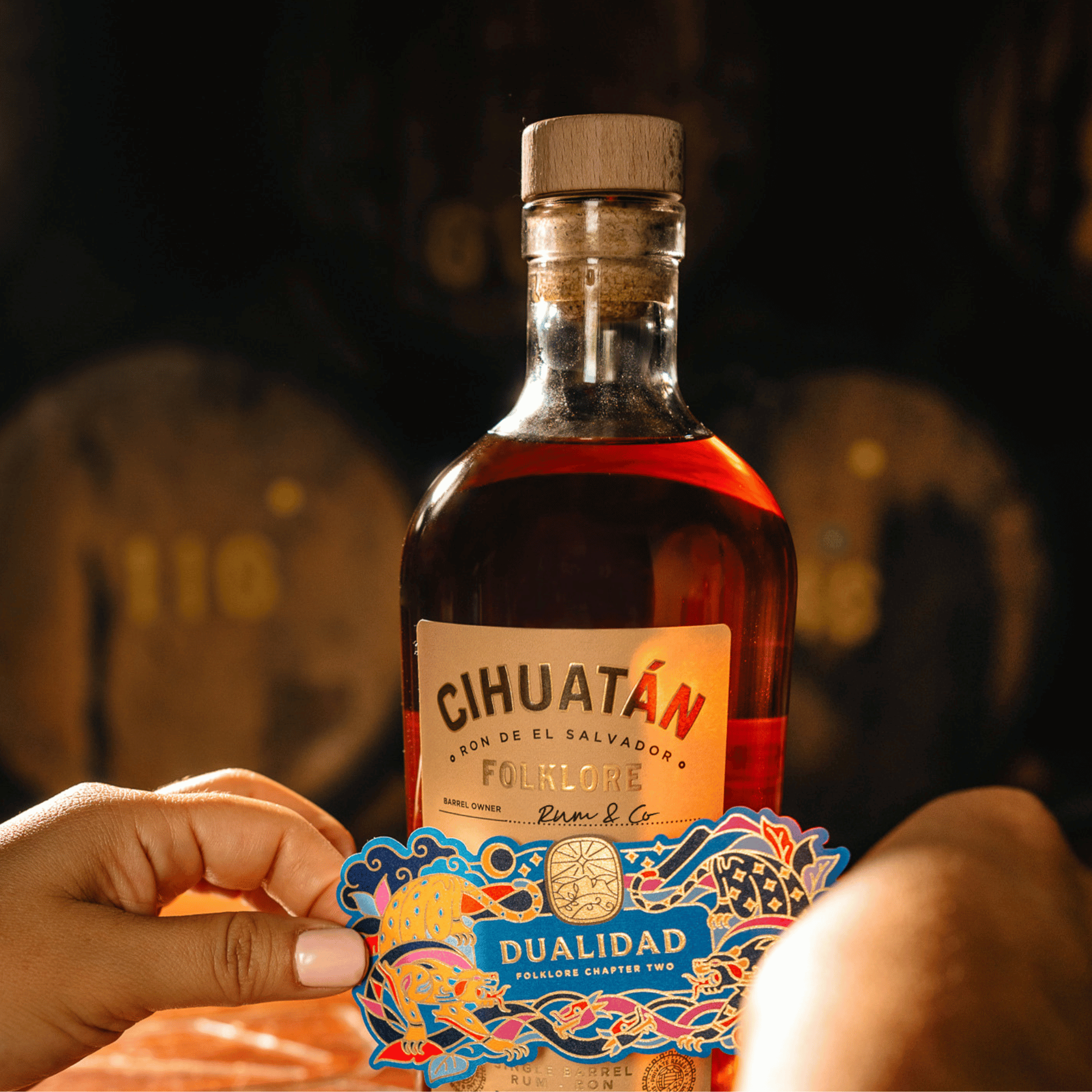 Ron Cihuatan Folklore Dualidad Single Barrel Rum Rum & Co Edition 53,6% 0,7l