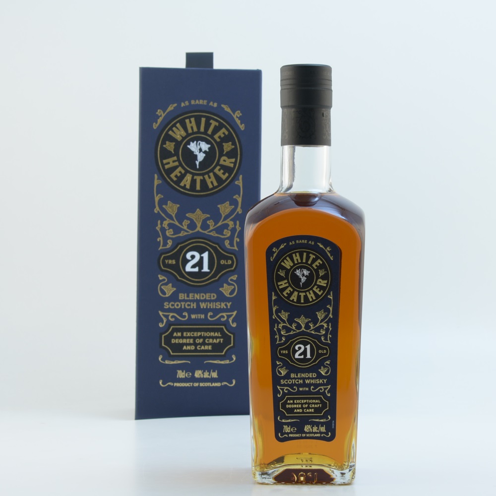 White Heather 21 Jahre Blended Scotch Whisky 48% 0,7l