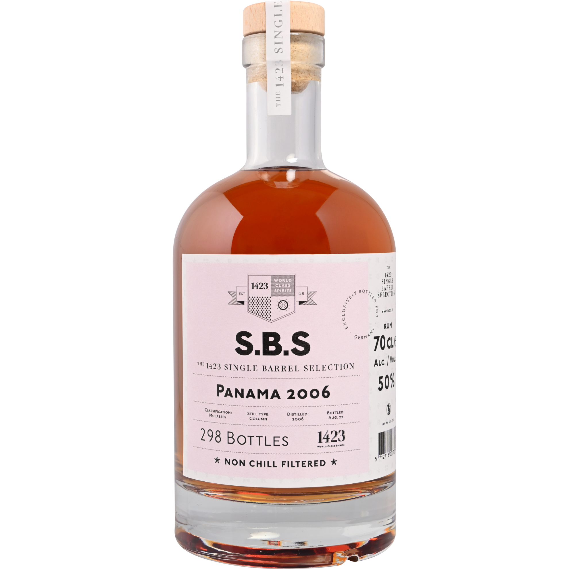 SBS Rum Panama 2006 50% 0,7l