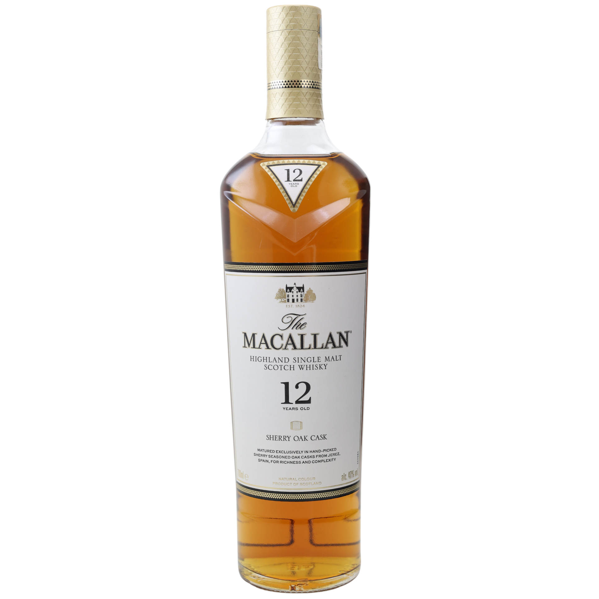 Macallan 12 Jahre Sherry Oak Cask Whisky 40% 0,7l