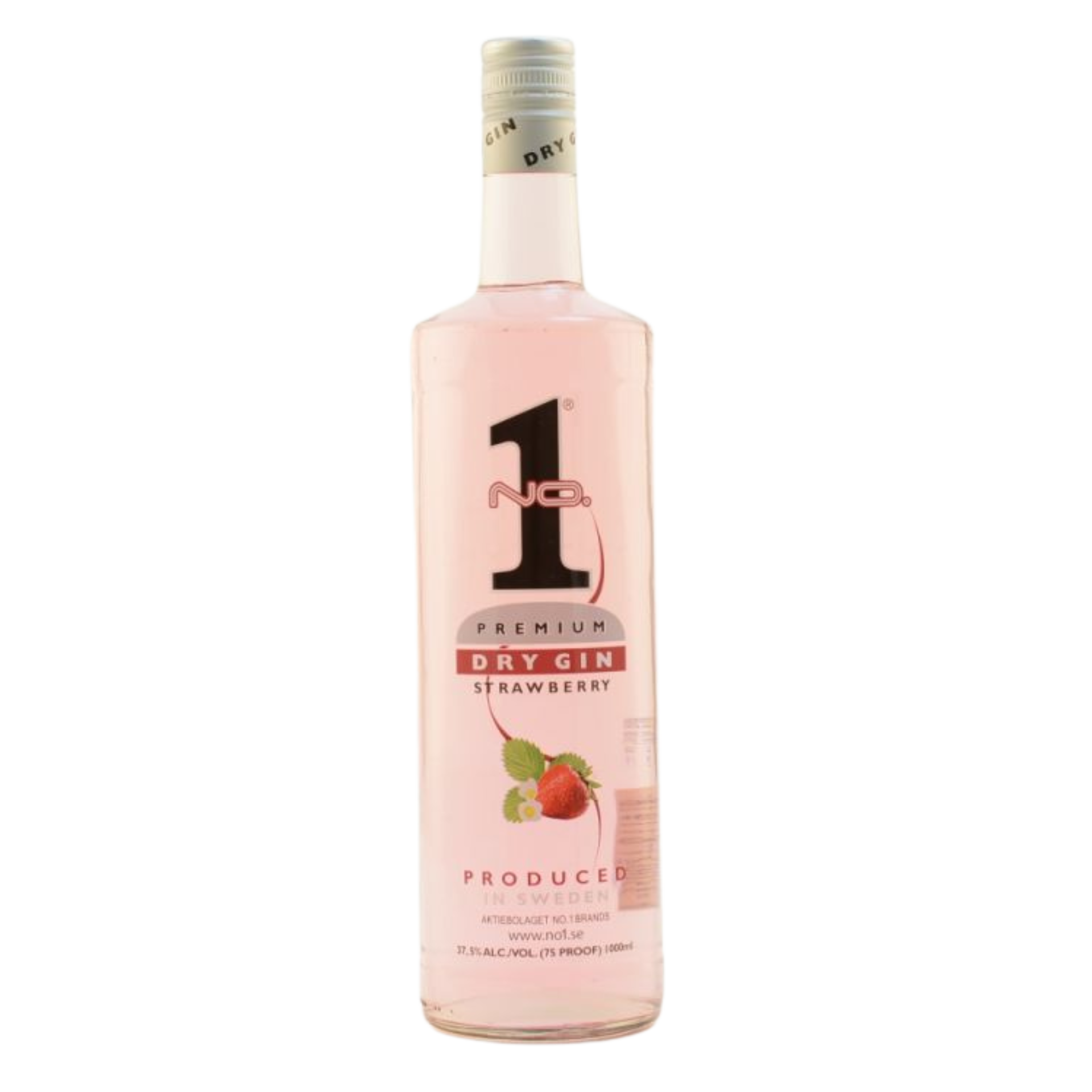 No. 1 Dry Strawberry Gin 37,5% 1,0l