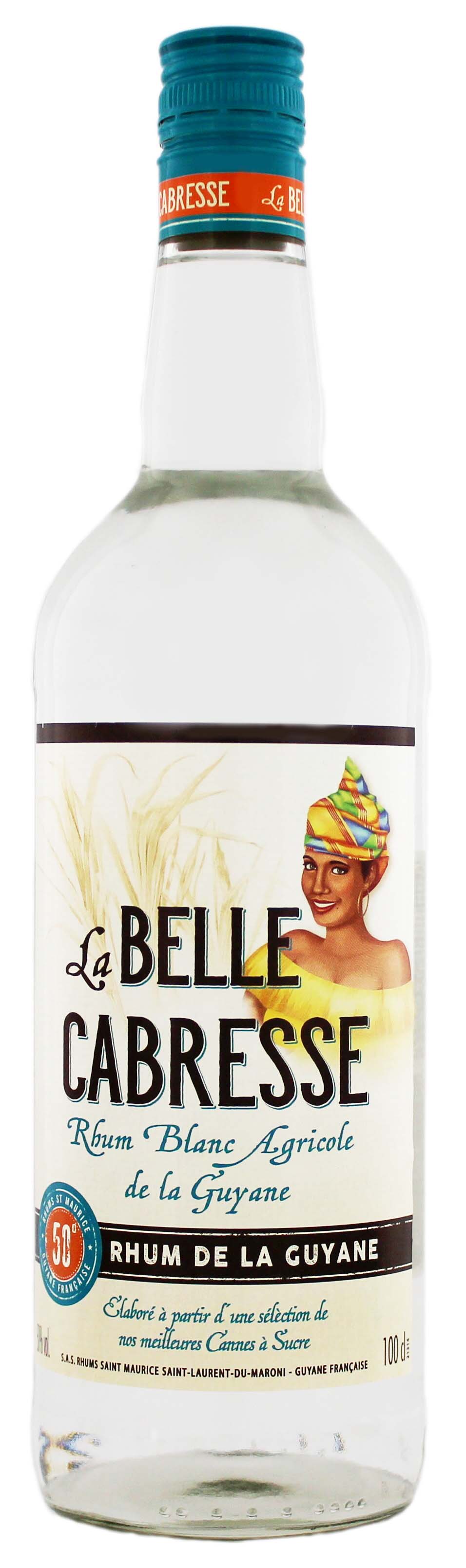 La Belle Cabresse White Rum 50% 1,0l