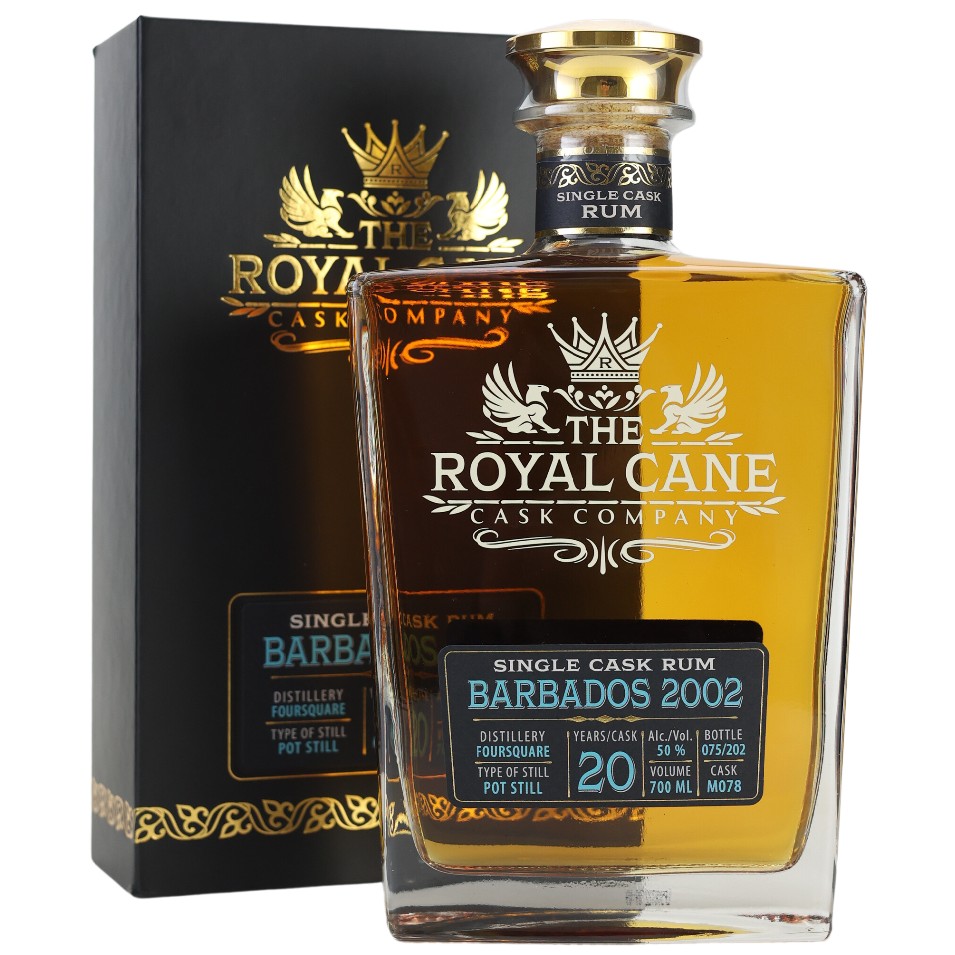 Royal Cane Barbados 2002 Rum 50% 0,7l