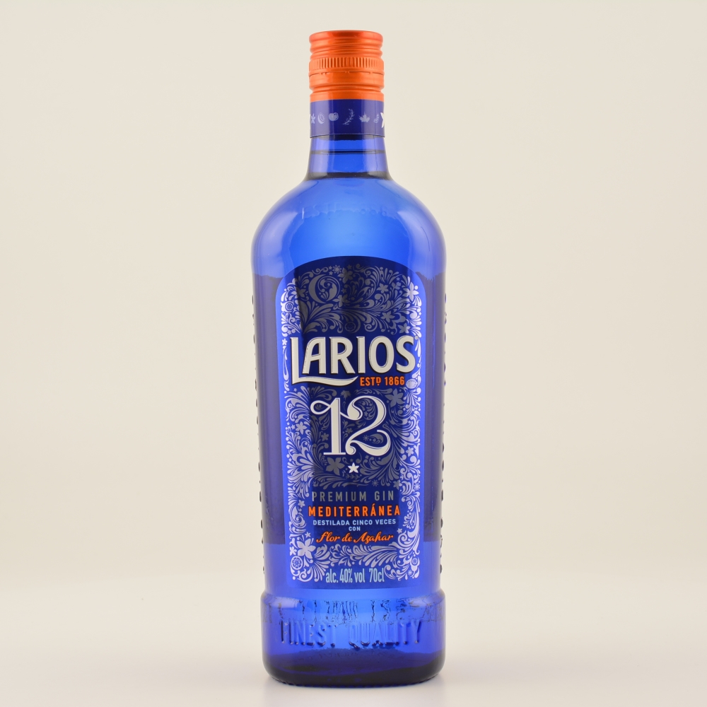 Larios 12 Botanicals Premium Gin 40% 0,7l