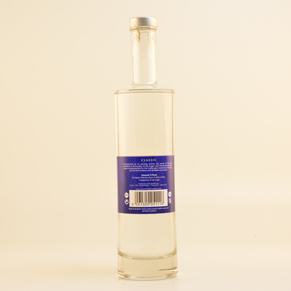 Chamarel Classic White Rum 52% 0,7l