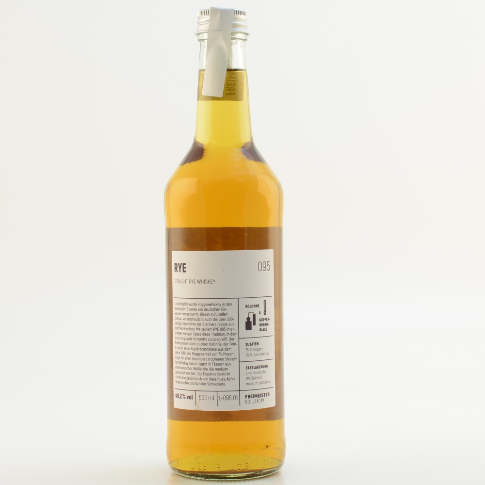 Freimeister Rye Whiskey 48,2% 0,5l