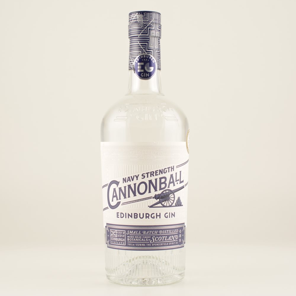 Edinburgh Cannonball Gin Navy Strenght 57,2% 0,7l
