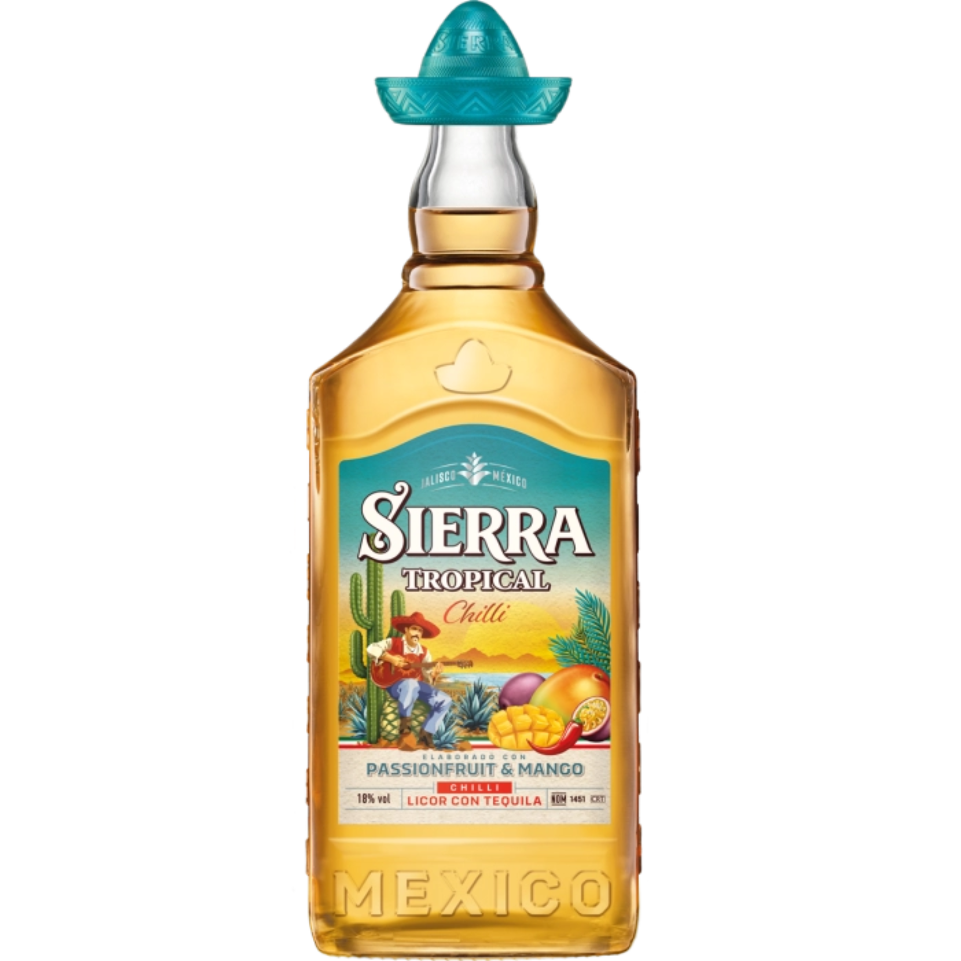 Sierra Tequila Tropical Chilli 18% 0,7l