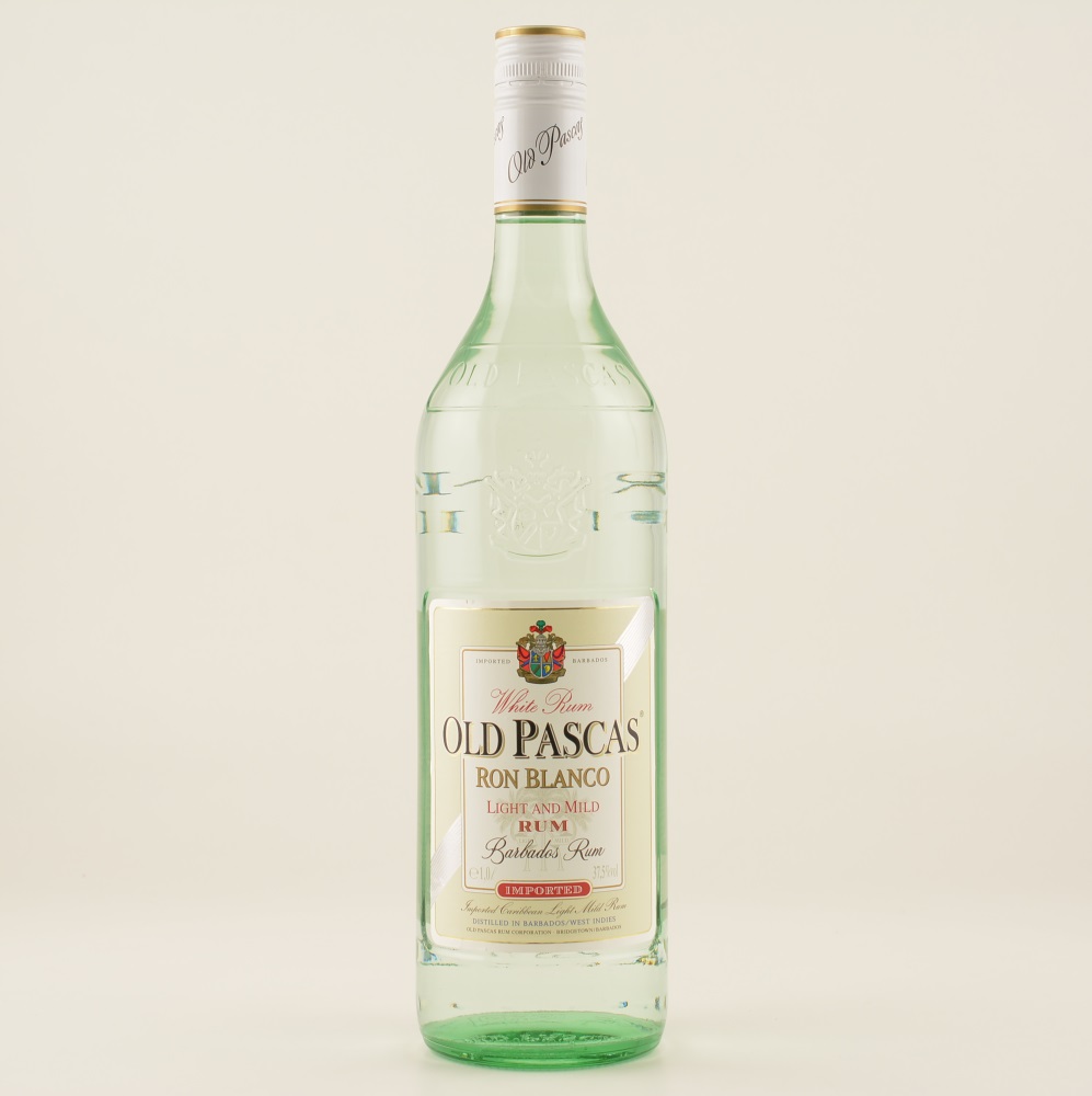 Old Pascas Ron Blanco White Rum 37,5% 1,0l