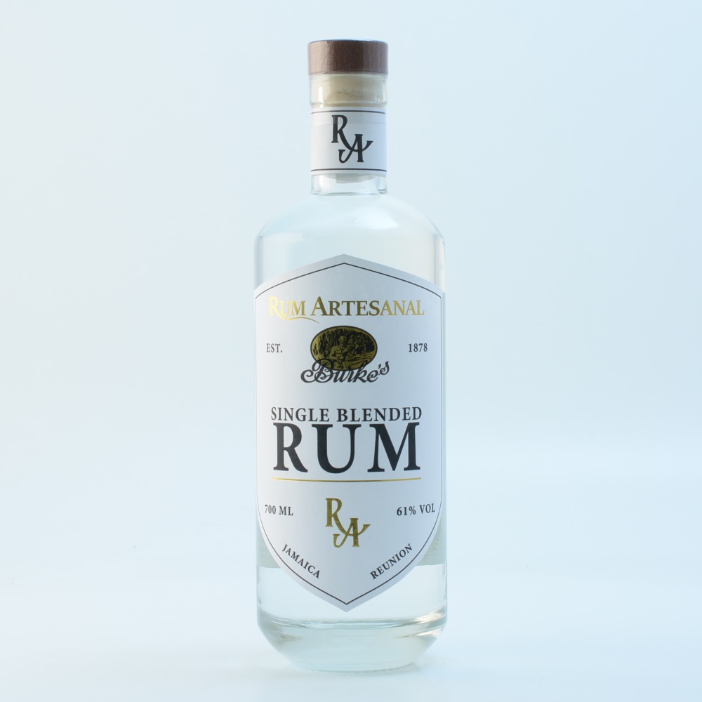 Rum Artesanal Burke's White Blend 61% 0,7l