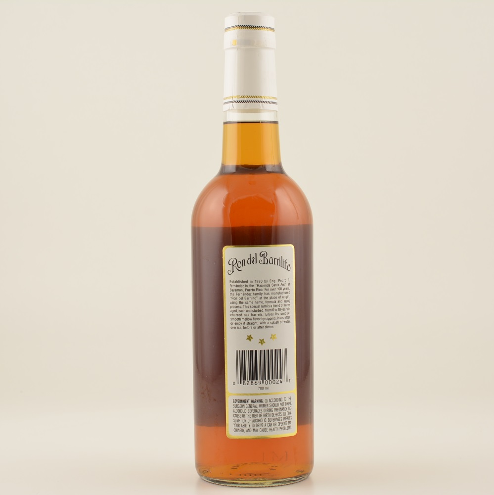 Ron del Barrilito Rum Superior Especial 43% 0,7l