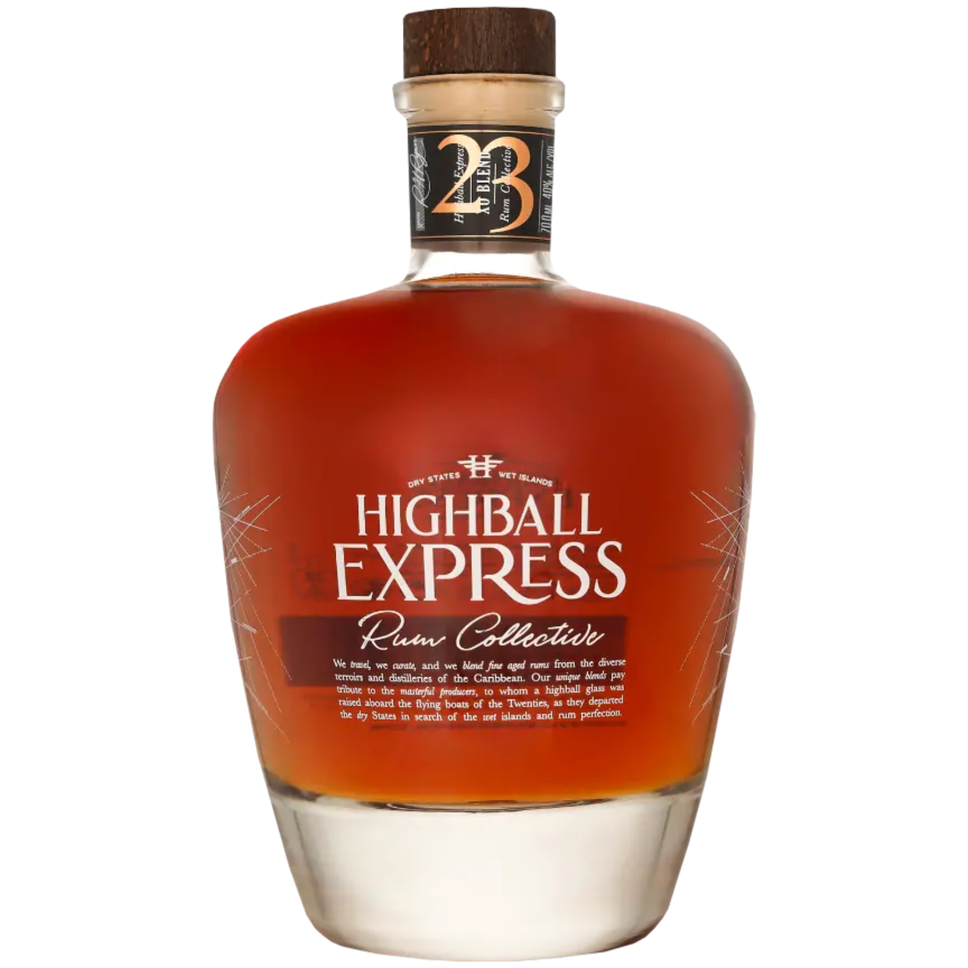 Highball Express 23 Jahre Blended Rum 40% 0,7l