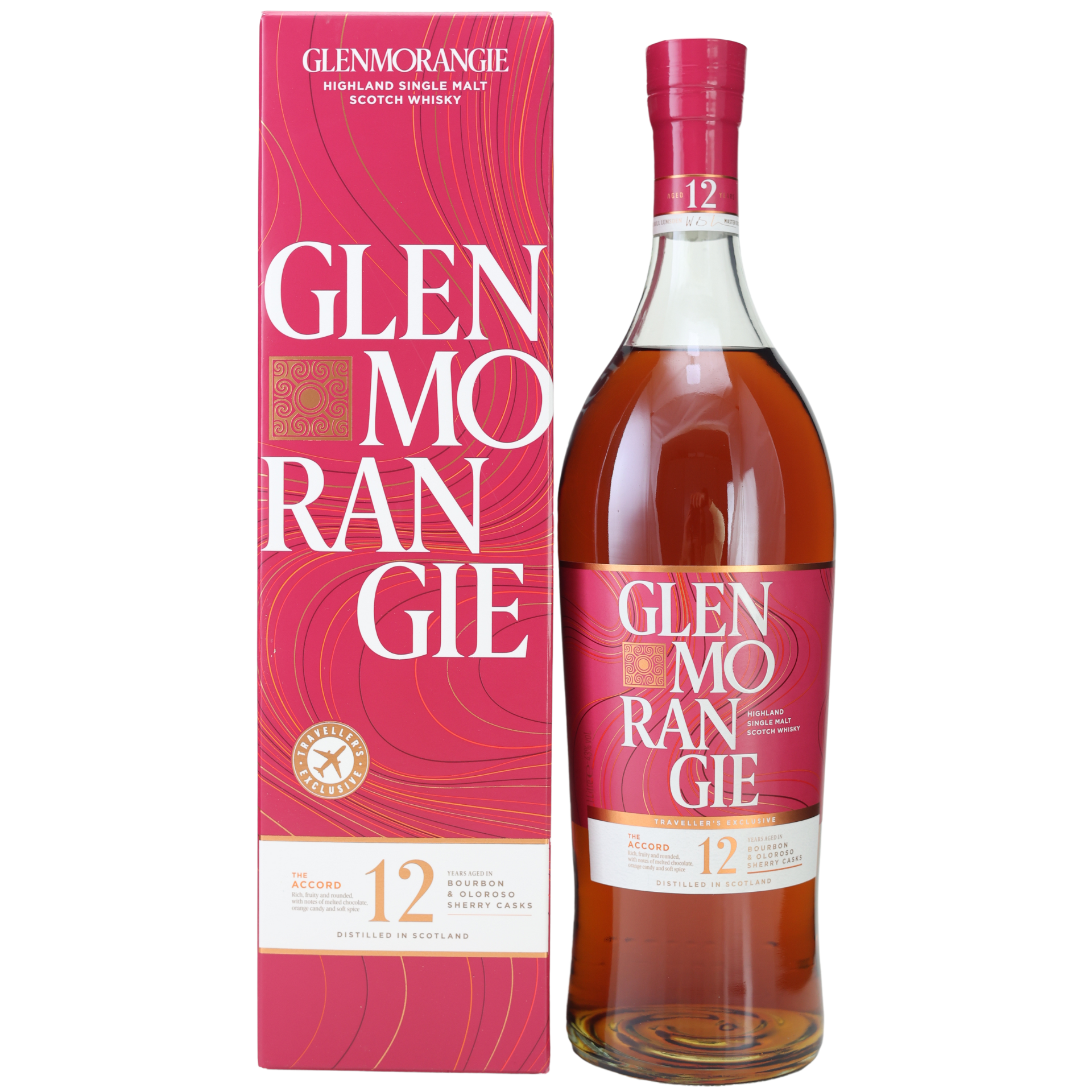 Glenmorangie The Accord 12 Jahre Highland Whisky 43% 1,0l