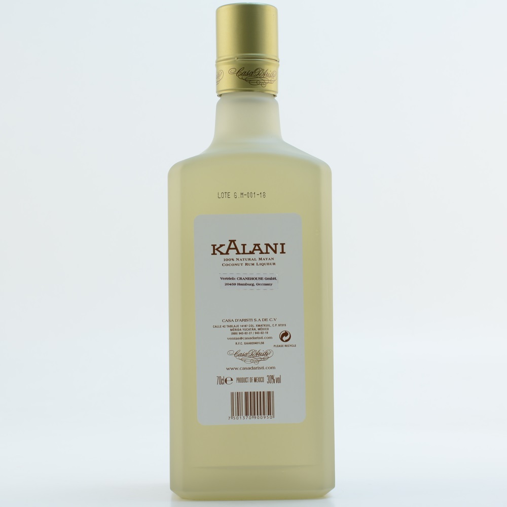 Kalani Coconut Liqueur (Rum-Basis) 30% 0,7l