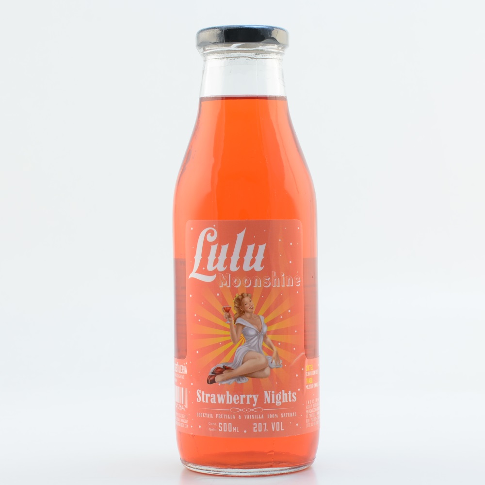 Lulu Moonshine Strawberry Nights 20% 0,5l