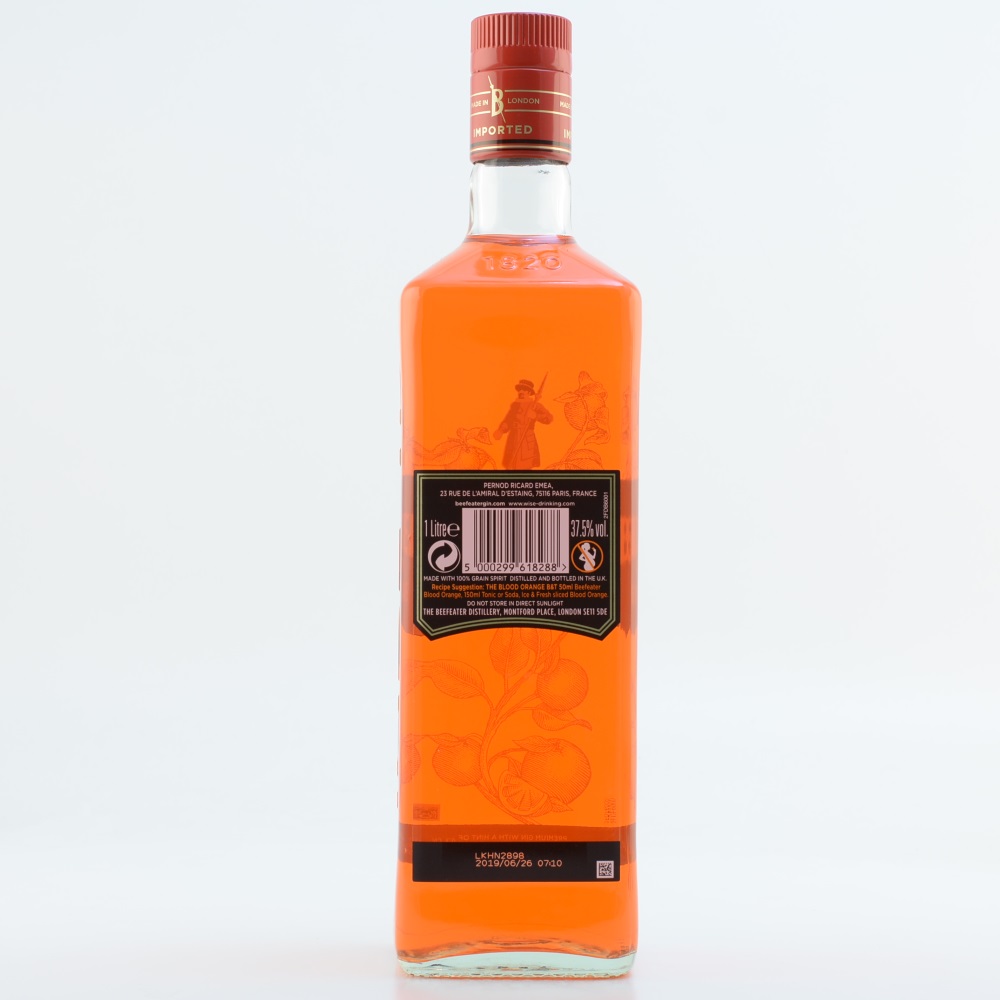 Beefeater Blood Orange Gin 37,5% 1,0l