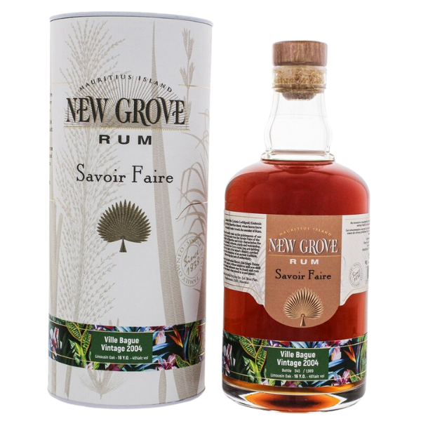 New Grove Savoir Faire Ville Bague 2004 Vintage Rum 45% 0,7l