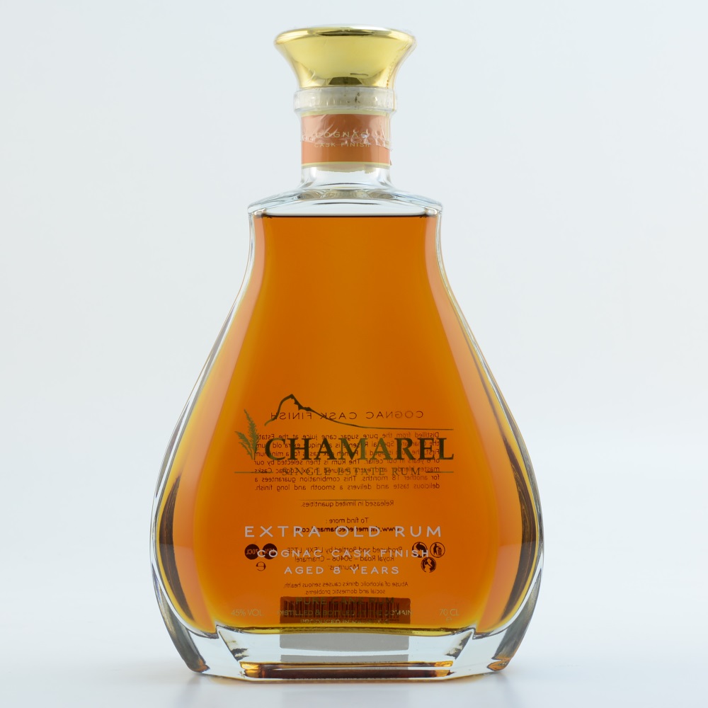 Chamarel XO Cognac Cask Finish Rum 45% 0,7l
