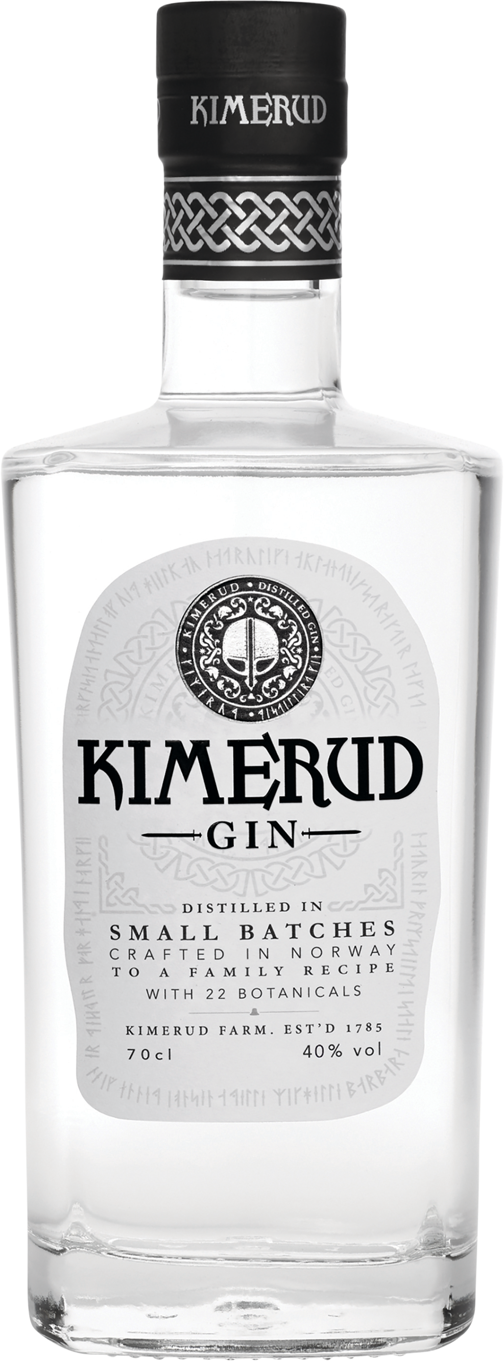 Kimerud Norway Craft Distilled Gin 40% 0,7l
