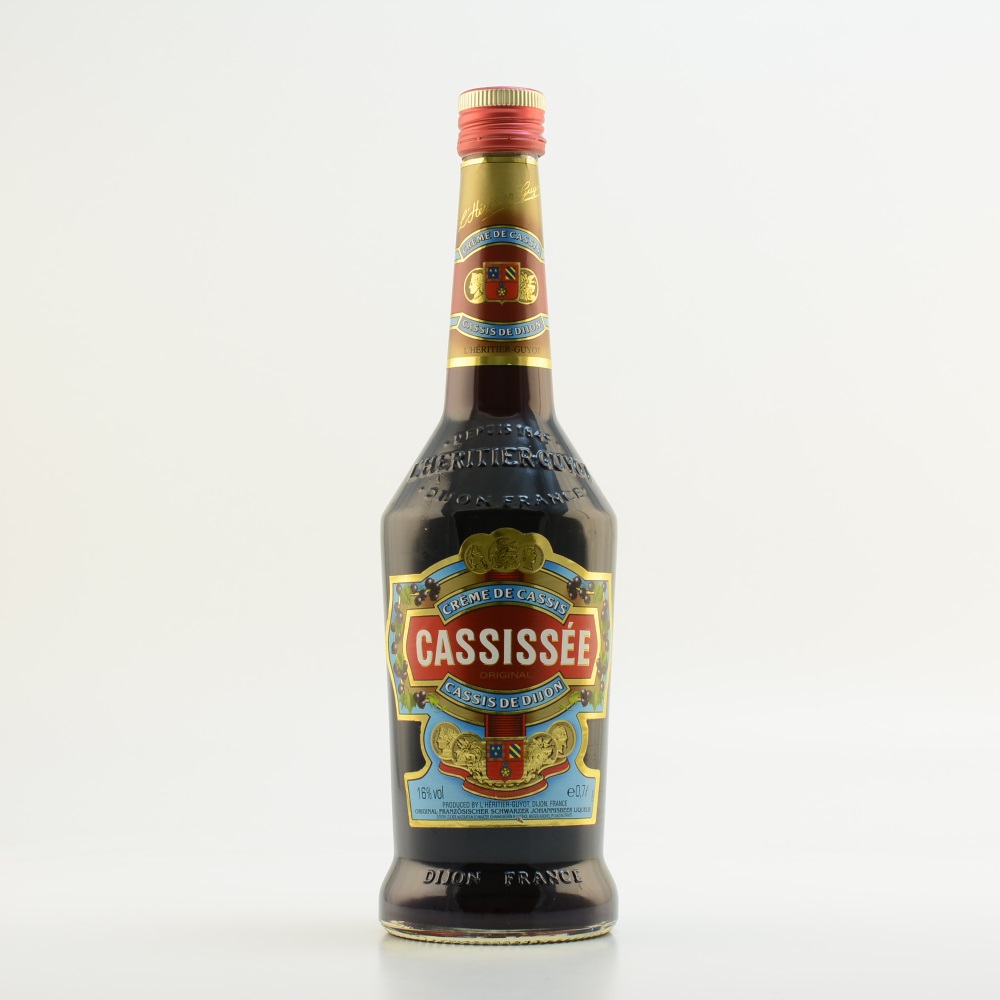 Cassissee Creme de Cassis schwarzer Johannisbeer Likör 16% 0,7l