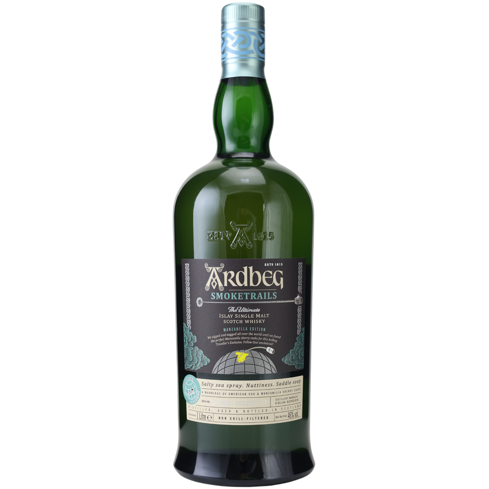 Ardbeg Smoketrails Manzanilla Edition Whisky 46% 1l