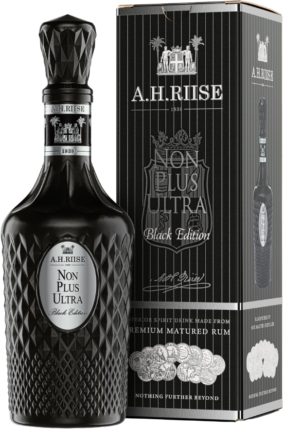 A.H. Riise Non Plus Ultra Black Edition (Rum-Basis) 42% 0,7l