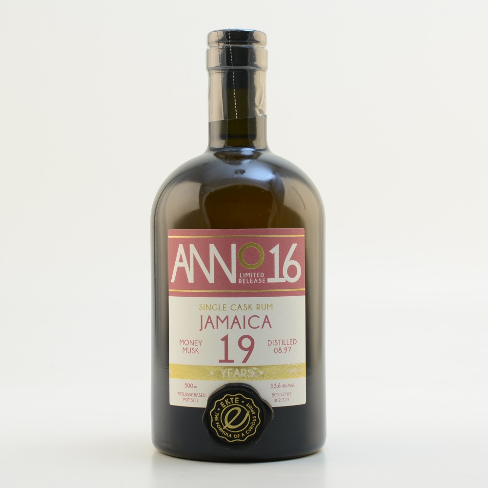 EKTE ANNo16 Jamaica Rum MM 19 Jahre 53,6% 0,5l