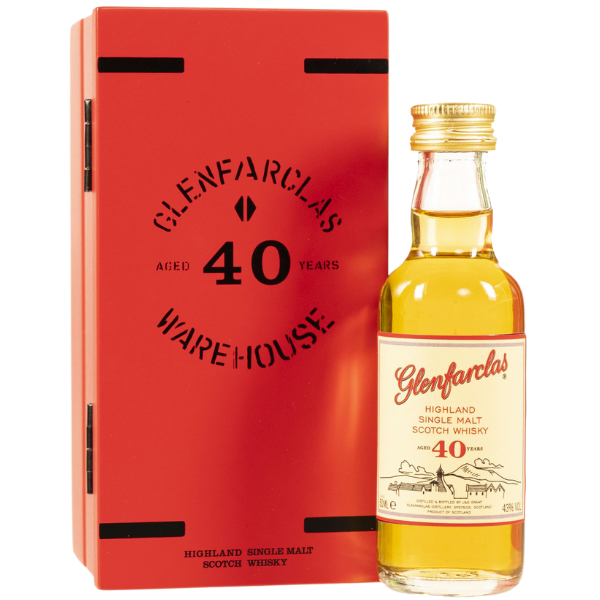 Glenfarclas 40 Jahre Whisky Mini 43% 0,05l