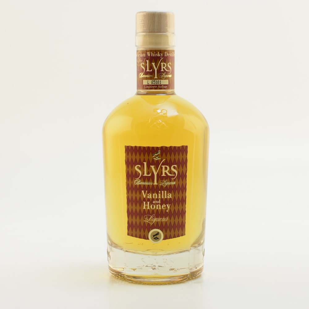 Slyrs Bavarian Vanilla and Honey Whisky Likör 30% 0,35l